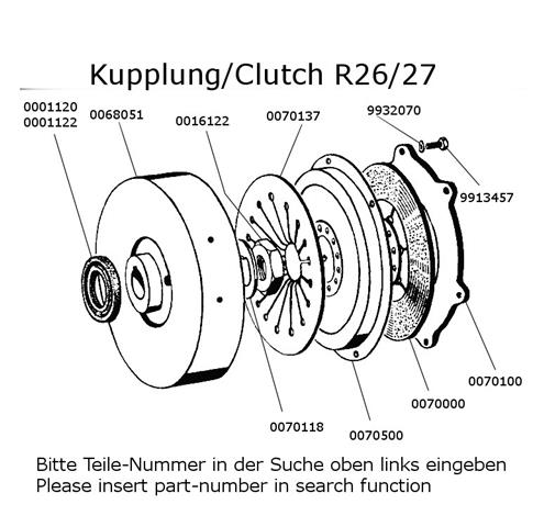  Behelfszeichnung Kupplung R26,27  