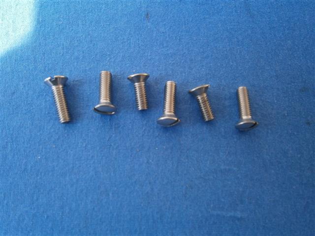 Linsensenkschrauben Satz Edelstahl 6x Deckel Schaltung R51/2,51/3,67,67/2,67/3,68