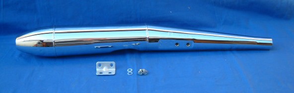 Auspufftopf R50/5, 60/5,75/5  links "Zigarre"