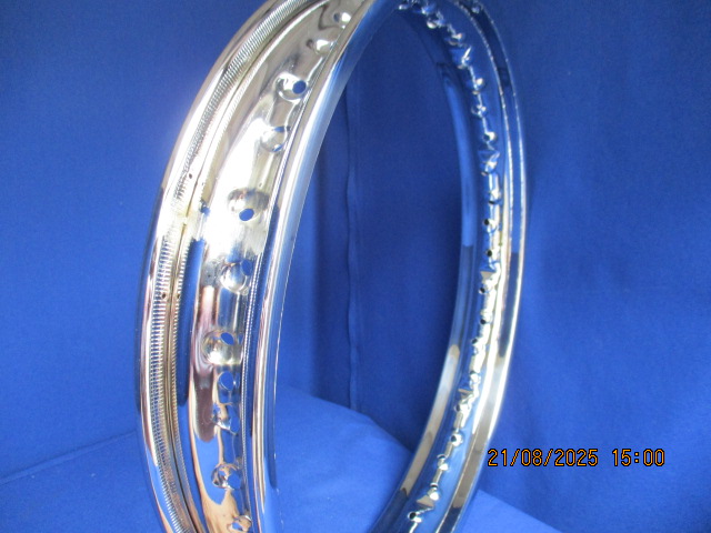 Chromfelge R50,60,69 alte Nabe 1x Kreuz Speichenlänge 114mm