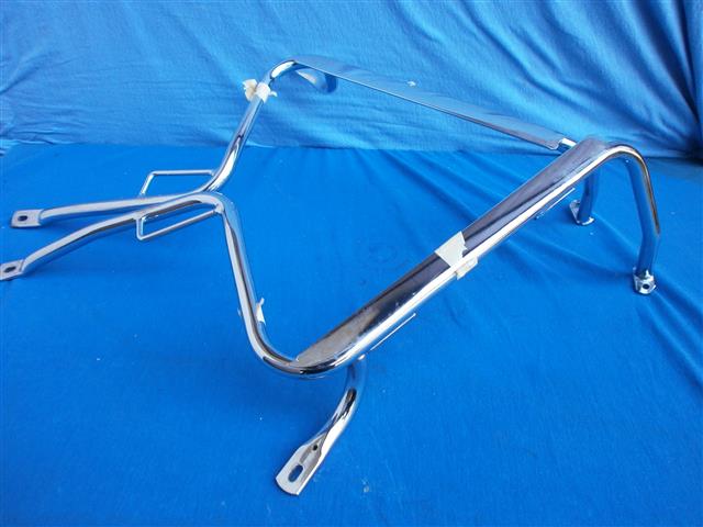Kofferhalter Satz chrom Boxer ab 1985 R65,80,80RT,100RS,100RT  (Integralkoffer) gebraucht guter Zustand