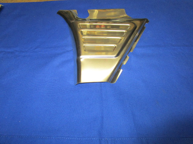 Batterieabdeckung links Edelstahl R50/5,60/5,75/5
