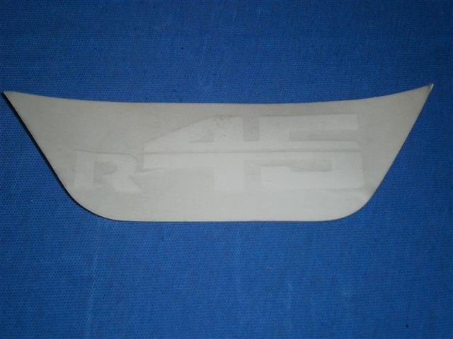 Abziehbild R45 weiß