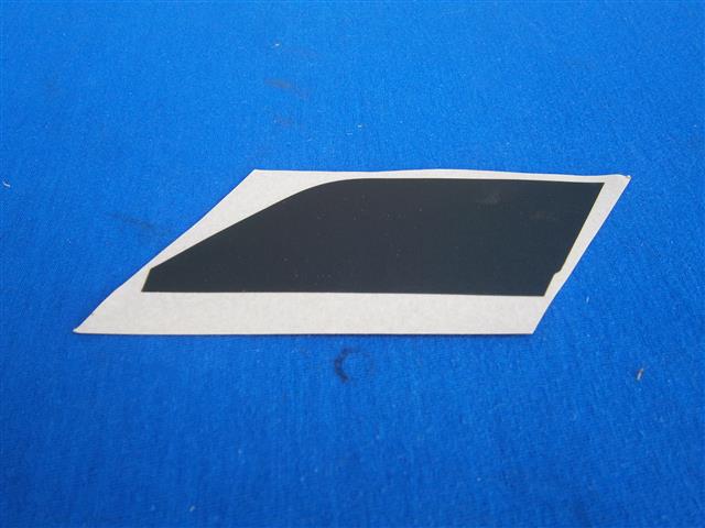 Decal black battery cover 80G/S (NOS)