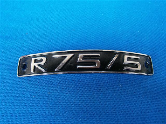 Schriftzug Sitzbank R75/5 (Restposten)