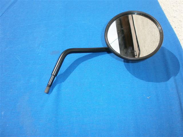 Spiegel R45,65,LS,80/7,100/7 ab Bj. 09/80 rechts schwarz (langes Gewinde) Hochlenker und 80G/S,ST bis 09/85