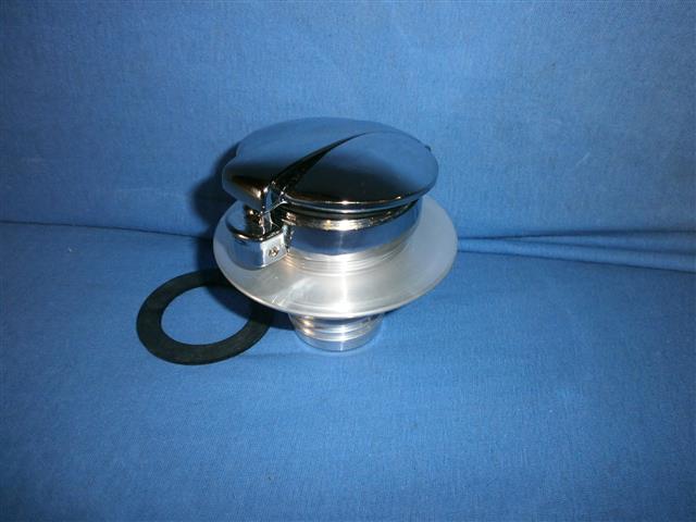 Tankdeckel klappbar Alu mit Adapter zum Aufschrauben inkl. Dichtung ab Baujahr 1976-1995 (nicht passend für R65GS,80G/S,80GS,100GS 1987-1990)