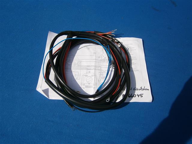 Kabelbaum R50/2,60/2,69S 12V Gleichstrom( 4 Kohlebürste) mit Stromlaufplan