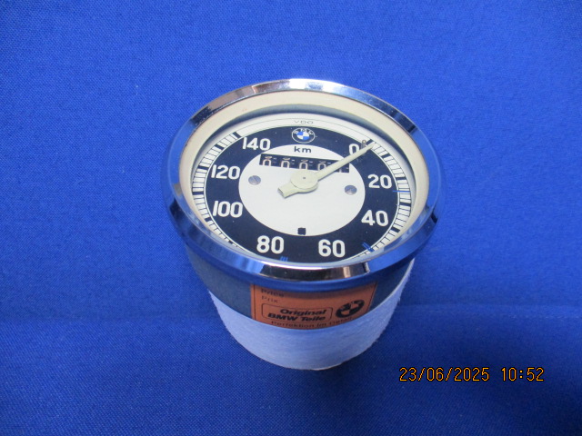 Tacho R26/27 140 Km/h orig. BMW Wegdrehzahl 1,25 Gespann (26x5)