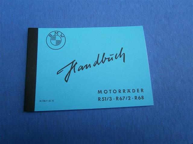 Handbuch R51/3,67,67/2,67/3,68 in deutsch