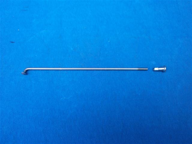 Speiche verchromt  mit Nippel Steib 18 Zoll Rad