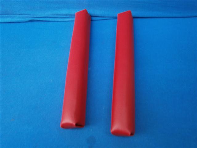 Armlehnenpaar TR 500 rot gepolstert Paar